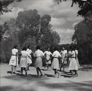 Round of malagasy guides, in Madagascar