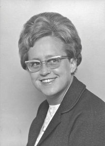 Nurse Helga Margrethe Johansen, South India. Language studies at Bangalore Jan. 1956 - Dec. 195