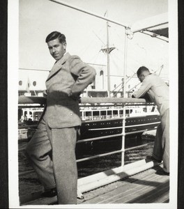 Reise nach China und im Inland 1937. Hans in Neapel