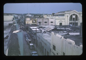 city street and buildings