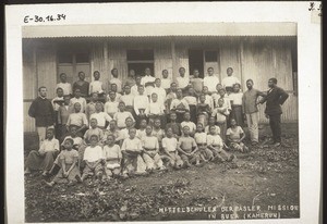 Middle School pupils in Buea