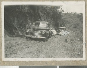 Transportation problems, Eastern province, Kenya, ca.1949