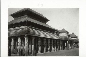 Great Jain temple in Mudabiri, between Mangalore and Karkala