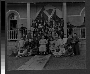 Graduating class at Boone school, Wuhan, Hubei, China, 1899