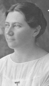 Misionary, teacher Karoline Lucas née Soerensen, South India. Language studies and Libanon 1912