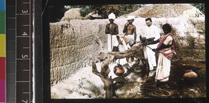 Blessing a new well, Andhra Pradesh, India, s.d