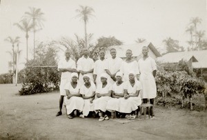 Ama Achara staff group, Nigeria, ca. 1935
