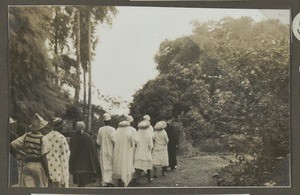 Wedding procession, Masama, Tanzania, ca.1930-140