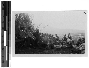 Meeting with Makaula, South Africa East, 1930