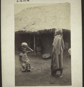 Haussa woman greeting one another