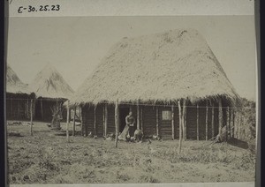 Kitchen and storeroom of Rev. and Mrs Göhring in Bali 1905