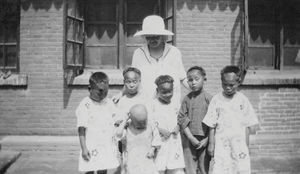 Blind home Blind School in Mukden. Applied 1929