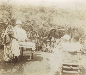 Christian wedding, in Cameroon