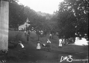 The square and the Training Institution in Lemana, South Africa, ca. 1906-1915