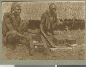 Brick production, Chogoria, Kenya, ca.1924