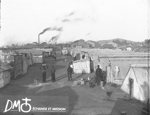 Street in a compound, Pretoria, South Africa, ca. 1896-1911