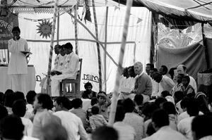 Bangladesh Lutheran Church. From the 10th anniversary of BLC, 13/11/1989. To the right: Mission