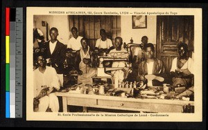 Men in workshop, Togo, Africa, ca. 1920-1940