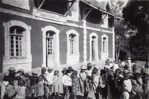 Pupils of Ambatolampy's school, in Madagascar