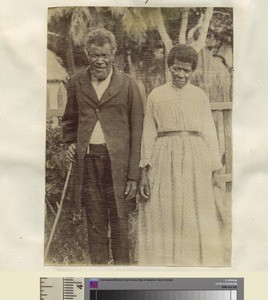 Old man and wife, Anatom, ca.1890