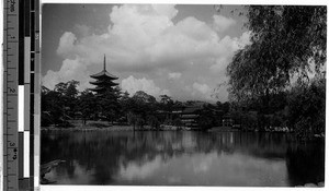 Nara park and temple area, Japan, ca. 1920-1940