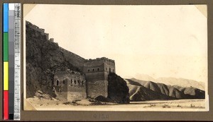 City wall in Manchuria, China, ca.1931-1934