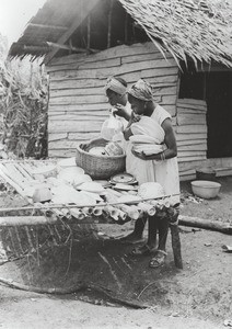 Camp for guides, in Cameroon