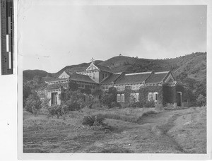 The chapel at the Ngaisai Leprosarium, China, 1947