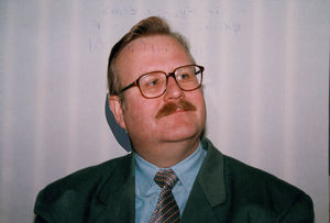 Allan Bäck, informations chef, - 1997