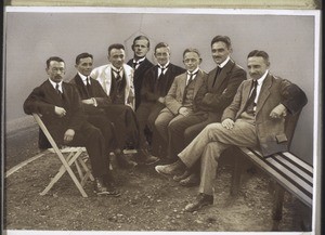 From the left Diefenbacher, Reiter, Fischle, Strasser, Staub, Klaiber, Dr. Traut, Dr. Müssig
