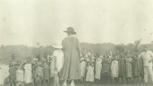 Pupils in Lambarene, Gabon