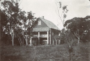 Missionary house seen from the West, in Madagascar