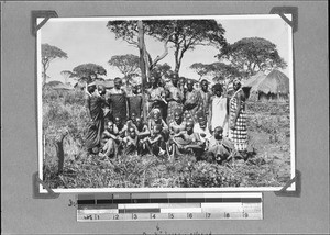 Chief Mazenga with his family, Mbozi, Tanzania