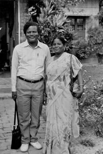 Bishop Ismael Hembrom and Mrs Jubilee Hembrom, from the Santal Church/BNELC in Bangladesh