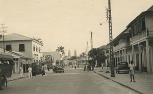 Neighbourhood of Douala, in Cameroon