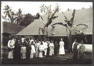 Einweihung der Brahmanen-Mädchenschule m. Frl. Jakob