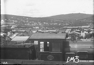 Steam locomotive, Pretoria, South Africa, ca. 1896-1911