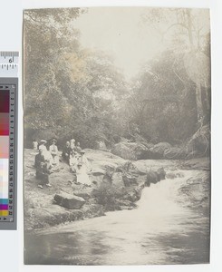 Riverside picnic, Domasi, Malawi, ca.1910