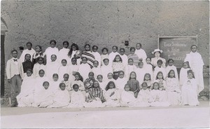 Girls'school in Fianarantsoa, Madagascar