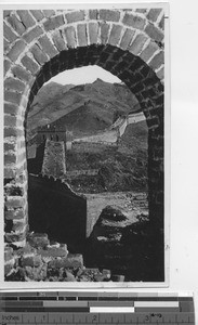 The Great Wall in Badaling, China, 1936