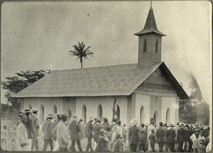 Einweihung der Tutukirche 1910