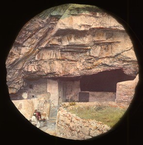 Cave dwelling, China, ca. 1920-1940