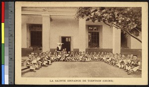 Children at Sainte Enfance Mission, Tianjin, China, ca.1920-1940