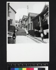 Streetscene, Fianarantsoa, Madagascar, 1953