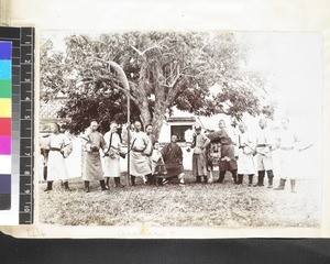 Group of Chinese archers, Fujian Province, China, s.d