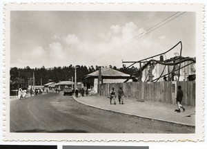 Makonnen Street, Adis Abeba, Ethiopia, 1938-12-15