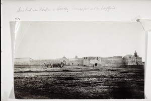 Das Fort im Westen von Accra, James Fort mit dem Leuchtturm