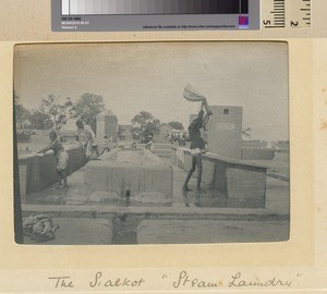 Laundry, Sialkot, Pakistan, ca.1890