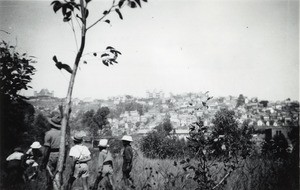 Outing of boys scouts, in Madagascar