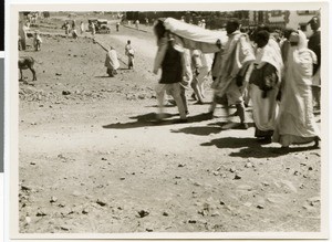 Orthodox funeral procession, Addis Abeba, Ethiopia